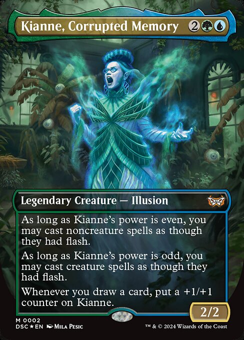 Kianne, Corrupted Memory (DSC 2) [Duskmourn: House of Horror Commander]