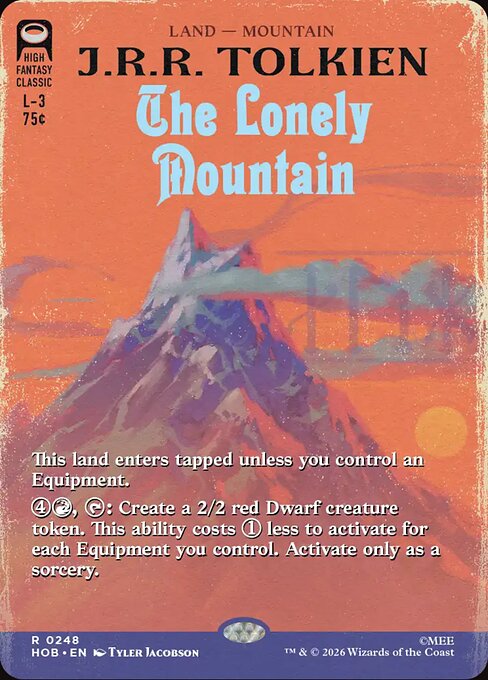 The Lonely Mountain (Borderless) (HOB 248) [The Hobbit]