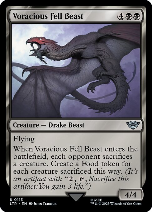 Voracious Fell Beast (LTR 113) [The Lord of the Rings: Tales of Middle-earth]