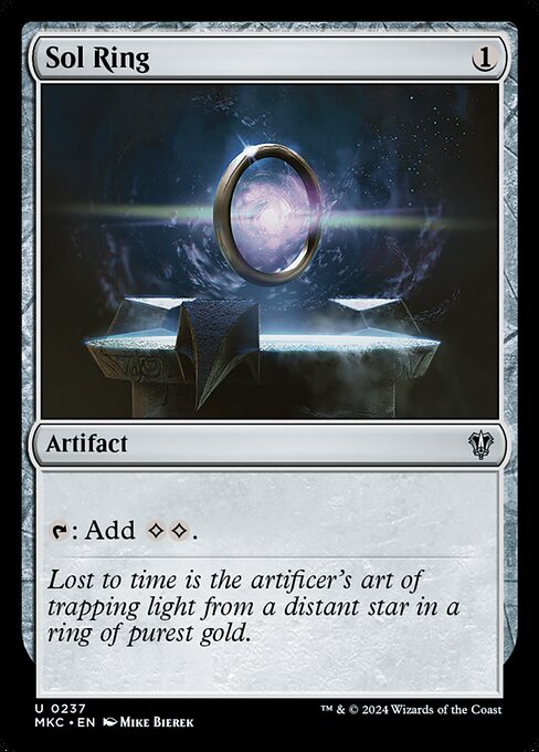 Sol Ring (MKC 237) [Murders at Karlov Manor Commander]