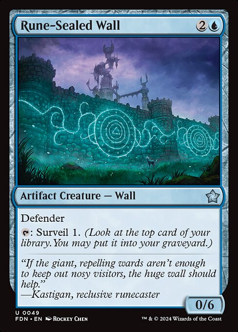 Rune-Sealed Wall (FDN 49) [Foundations]