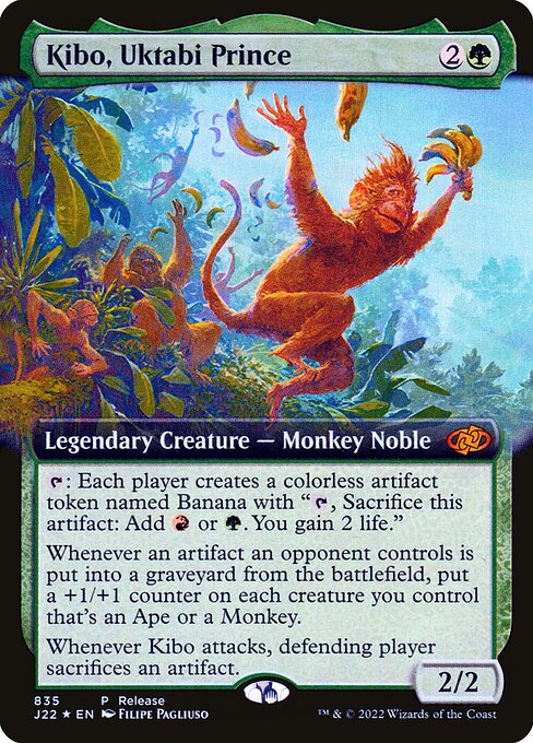 Kibo, Uktabi Prince (Extended Art) (J22 835) [Jumpstart 2022]