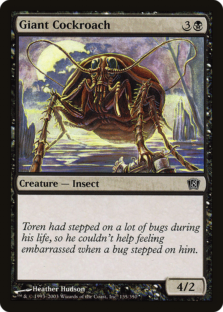 Giant Cockroach [Eighth Edition]