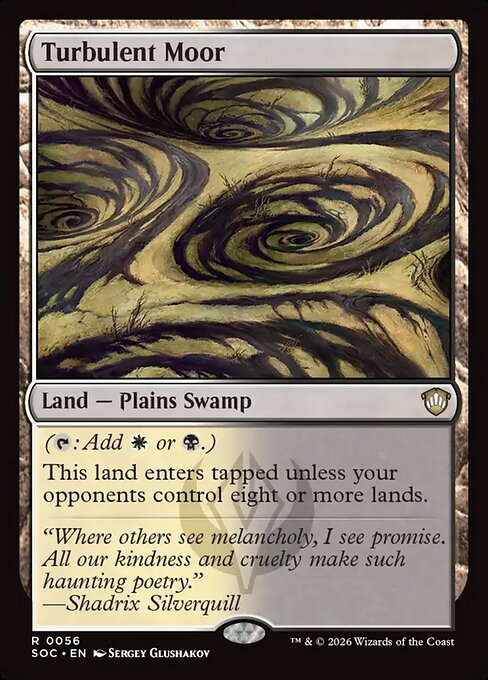 Turbulent Moor (SOC 56) [Secrets of Strixhaven Commander]