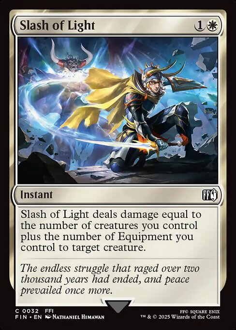 Slash of Light (FIN 32) [Final Fantasy]
