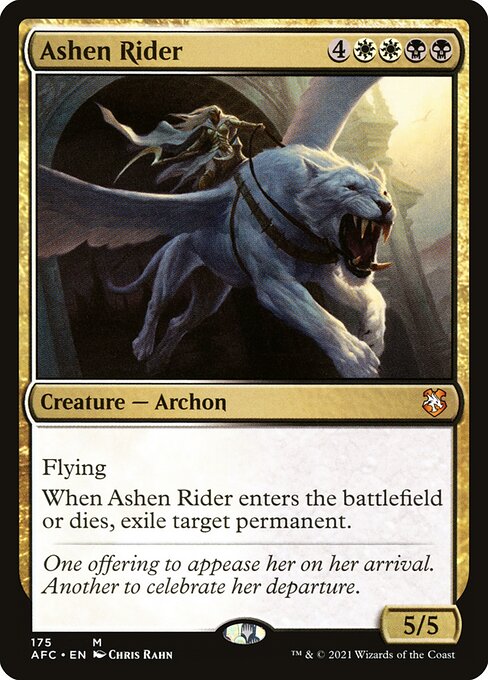Ashen Rider (AFC 175) [Forgotten Realms Commander]