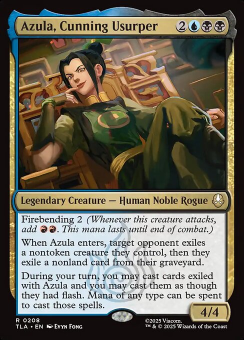 Azula, Cunning Usurper (TLA 208) [Avatar: The Last Airbender]
