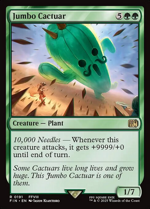 Jumbo Cactuar (FIN 191) [Final Fantasy]