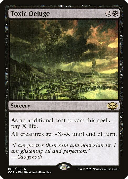 Toxic Deluge (CC2 6) [Commander Collection: Black]