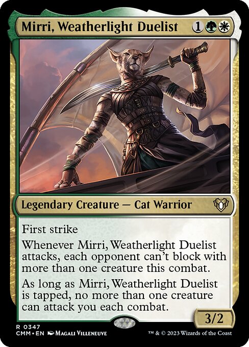 Mirri, Weatherlight Duelist (CMM 347) [Commander Masters]