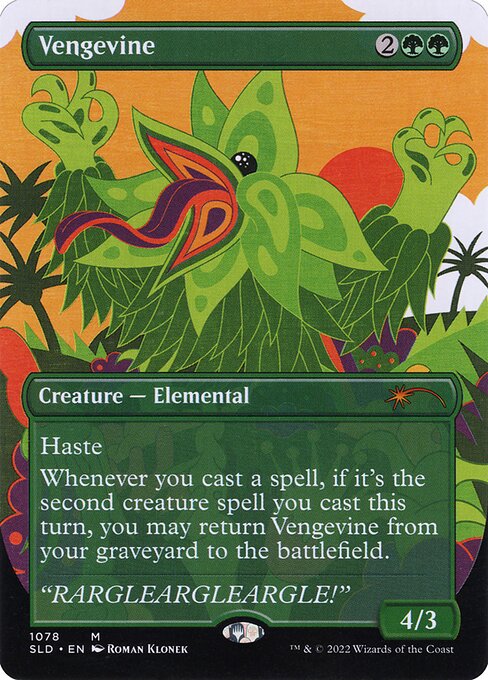 Vengevine (SLD 1078) [Secret Lair Drop]