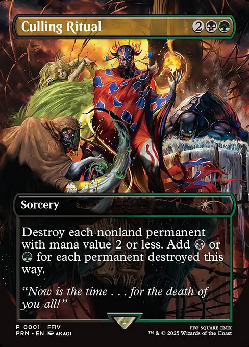 Culling Ritual (PW25 4) [Wizards Play Network 2025]