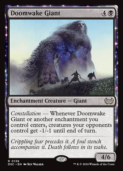 Doomwake Giant (DSC 138) [Duskmourn: House of Horror Commander]