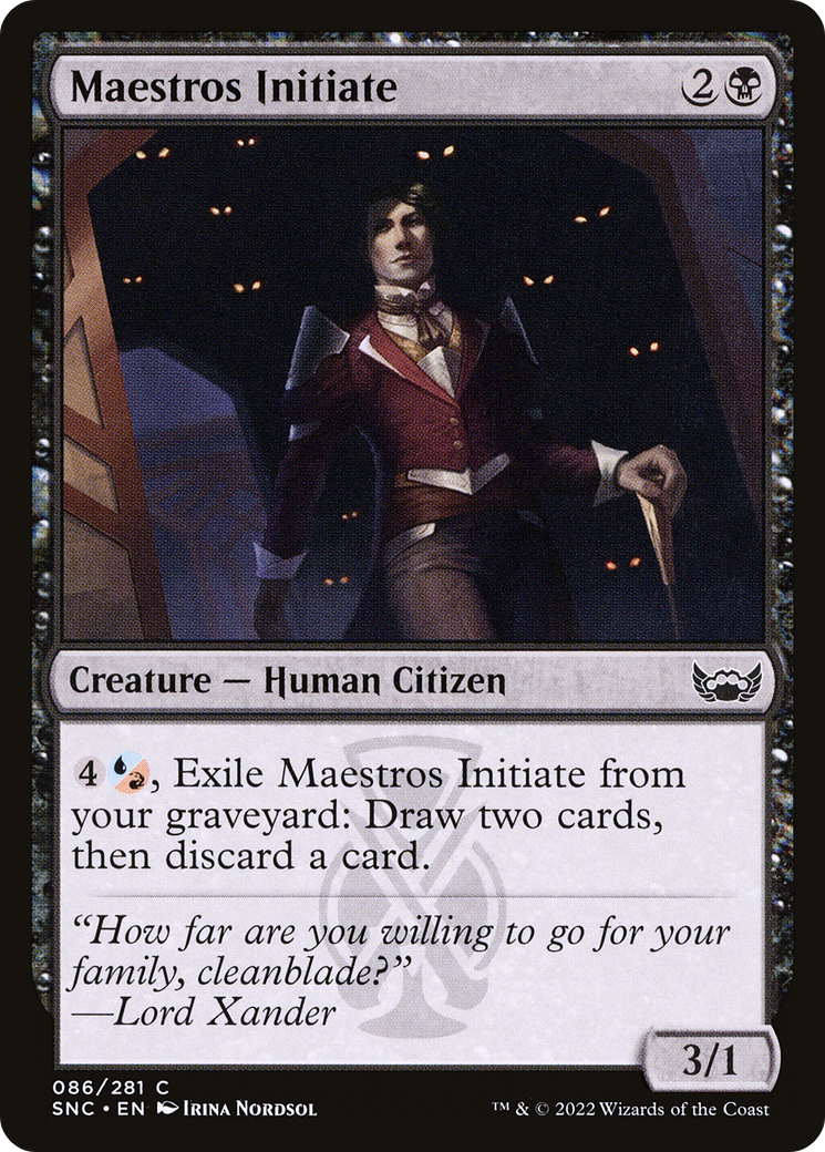 Maestros Initiate [Streets of New Capenna]