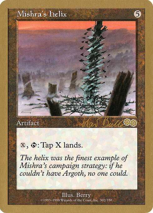 Mishra's Helix (WC99 kb302) [World Championship Decks 1999]
