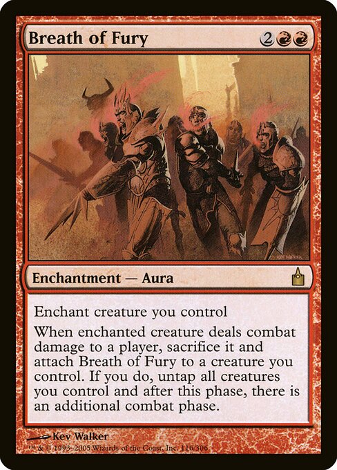 Breath of Fury (RAV 116) [Ravnica: City of Guilds]
