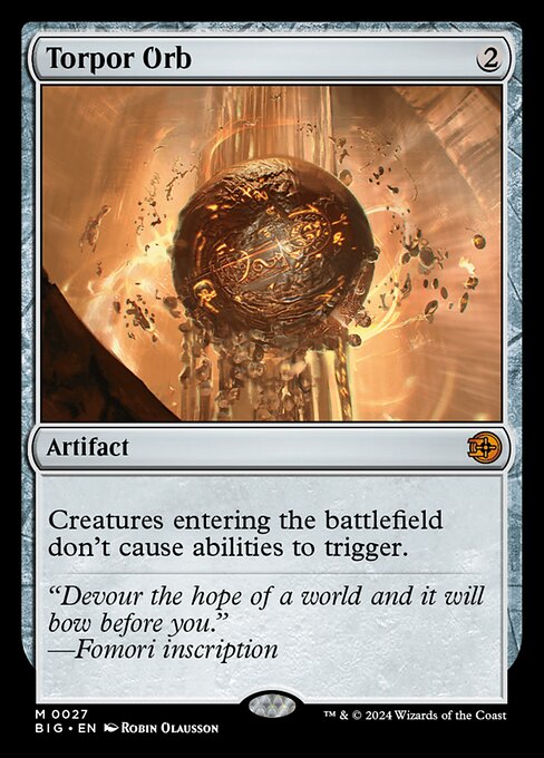 Torpor Orb (BIG 27) [The Big Score]