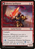 Khenra Spellspear // Gitaxian Spellstalker [March of the Machine]