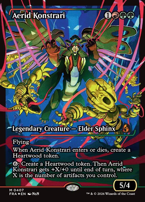 Aerid Konstrari (Showcase · Full Art) (FRA 407) [Reality Fracture]