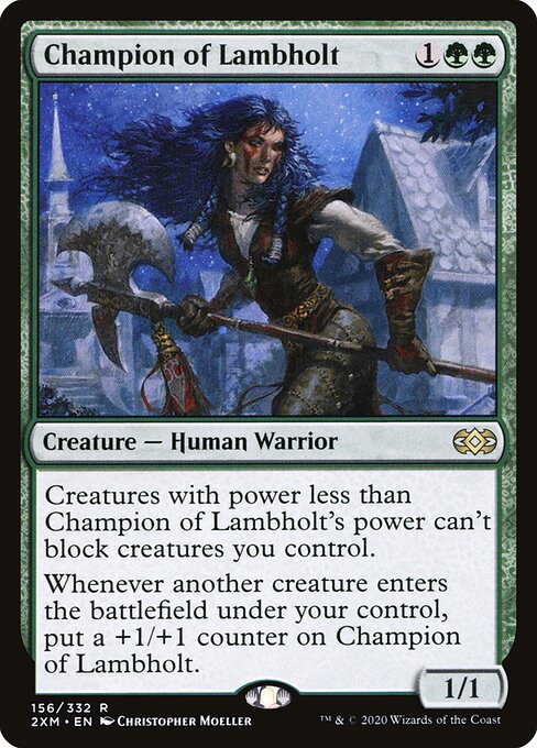 Champion of Lambholt (2XM 156) [Double Masters]