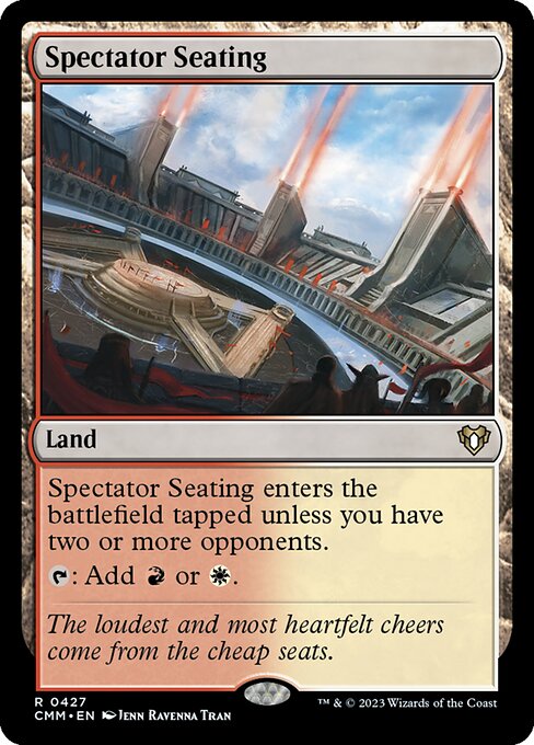 Spectator Seating (CMM 427) [Commander Masters]
