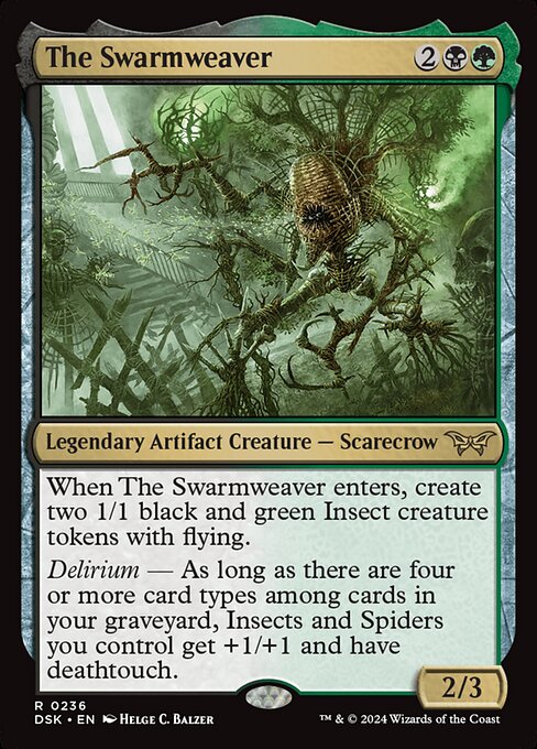 The Swarmweaver (DSK 236) [Duskmourn: House of Horror]