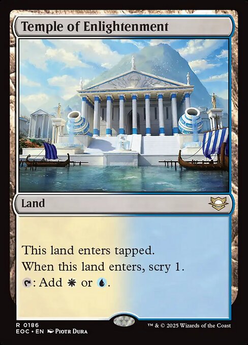 Temple of Enlightenment (EOC 186) [Edge of Eternities Commander]