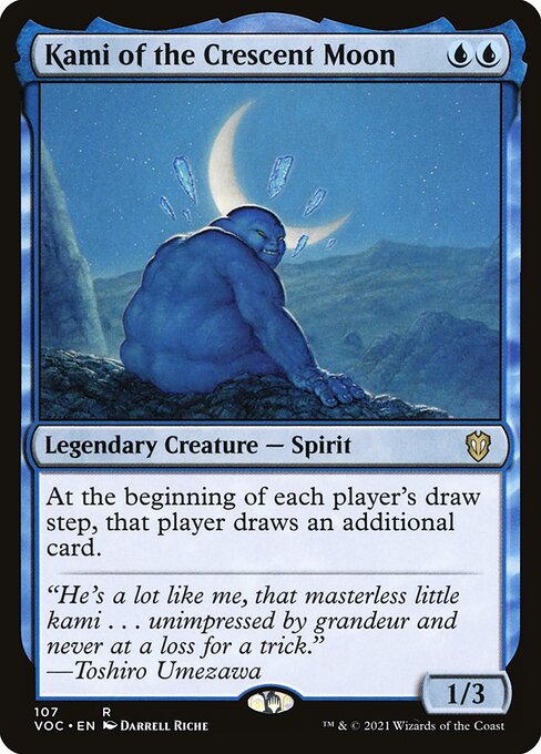 Kami of the Crescent Moon (VOC 107) [Crimson Vow Commander]