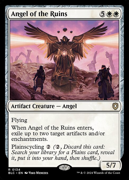 Angel of the Ruins (BLC 134) [Bloomburrow Commander]