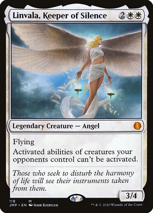 Linvala, Keeper of Silence (JMP 119) [Jumpstart]