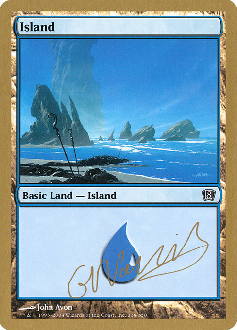 Island (WC04 gn336) [World Championship Decks 2004]