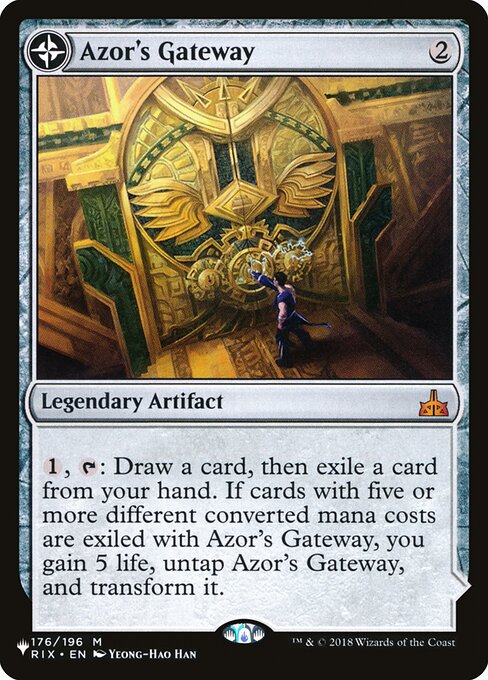 Azor's Gateway // Sanctum of the Sun (PLST RIX-176) [The List]