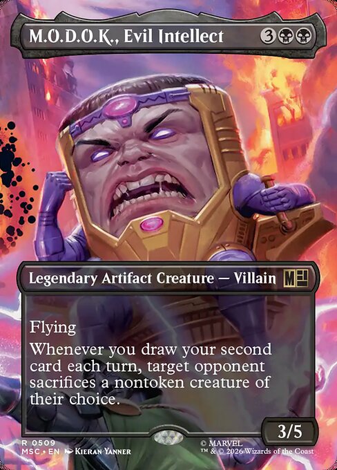 M.O.D.O.K., Evil Intellect (MSC 509) [Marvel Super Heroes Commander]