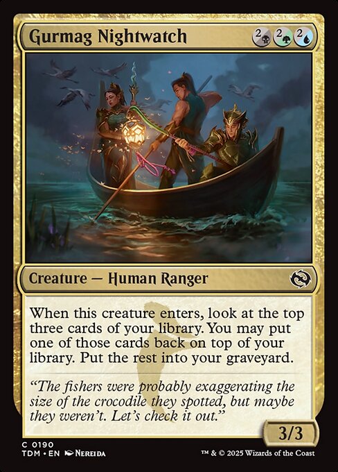 Gurmag Nightwatch (TDM 190) [Tarkir: Dragonstorm]