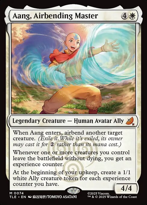 Aang, Airbending Master (TLE 74) [Avatar: The Last Airbender Eternal]