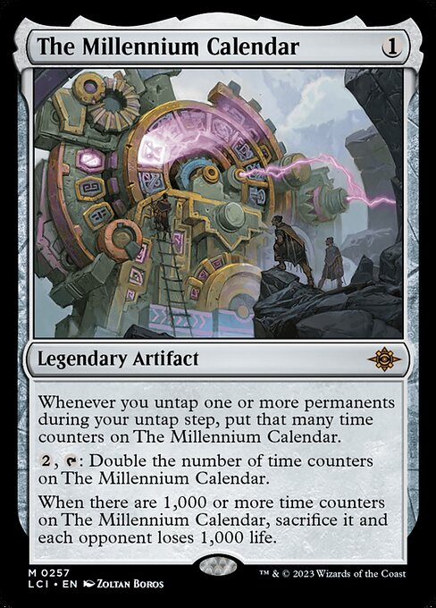 The Millennium Calendar (LCI 257) [The Lost Caverns of Ixalan]