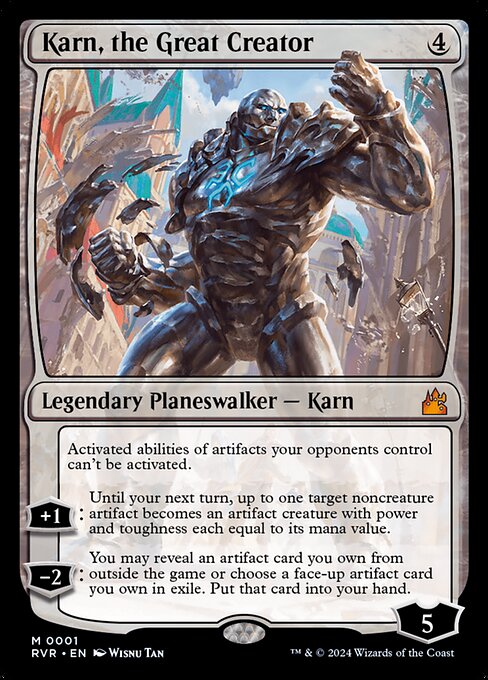 Karn, the Great Creator (RVR 1) [Ravnica Remastered]
