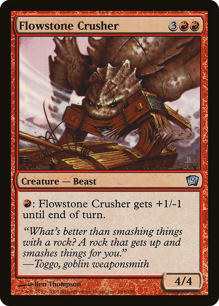 Flowstone Crusher [Ninth Edition]