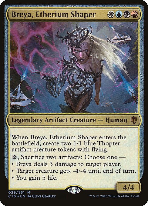 Breya, Etherium Shaper (OC16 29) [Commander 2016 Oversized]
