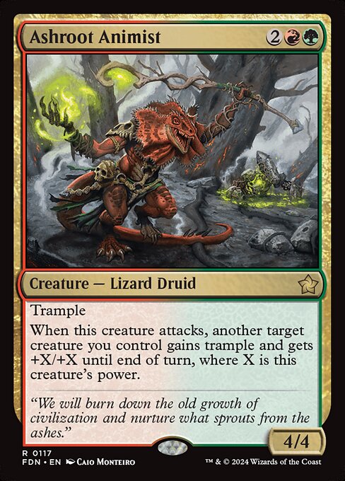 Ashroot Animist (FDN 117) [Foundations]