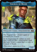 Council of Reeds (008) // Merfolk (006) Double-Sided Token [Marvel Super Heroes Commander Tokens]