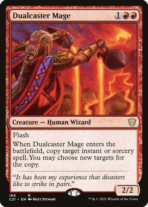 Dualcaster Mage (C21 165) [Commander 2021]