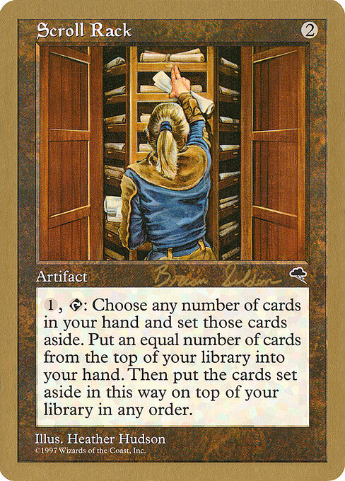 Scroll Rack (WC98 bs308) [World Championship Decks 1998]