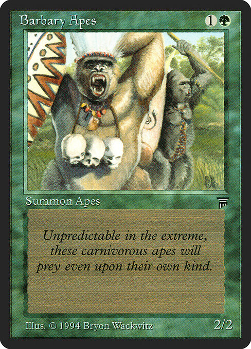 Barbary Apes (LEG 176) [Legends]