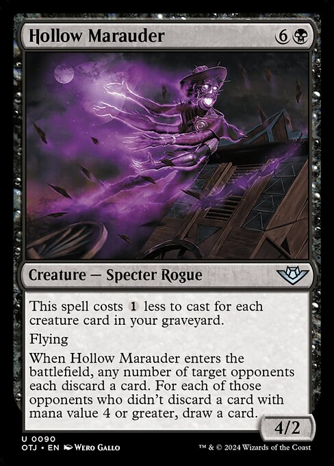 Hollow Marauder (OTJ 90) [Outlaws of Thunder Junction]