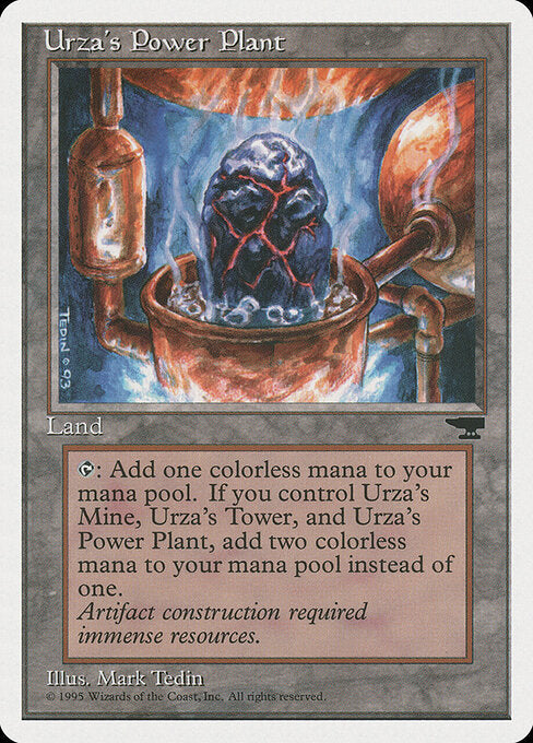 Urza's Power Plant (CHR 115a) [Chronicles]