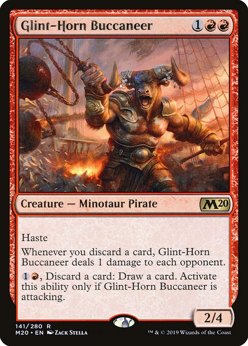 Glint-Horn Buccaneer (M20 141) [Core Set 2020]