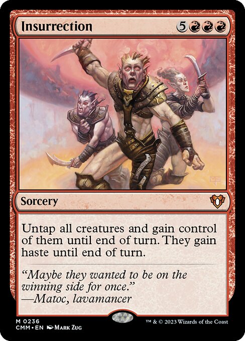Insurrection (CMM 236) [Commander Masters]