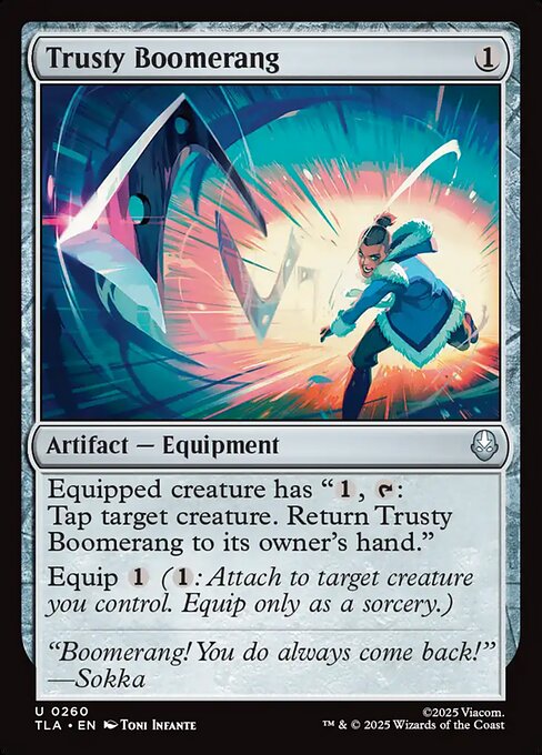 Trusty Boomerang (TLA 260) [Avatar: The Last Airbender]