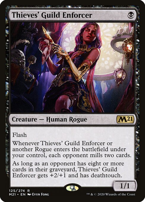 Thieves' Guild Enforcer (M21 125) [Core Set 2021]